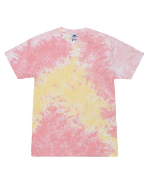 Youth Multi-Color Tie-Dyed T-Shirt 1000Y
