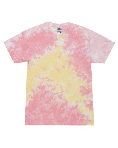 Youth Multi-Color Tie-Dyed T-Shirt 1000Y