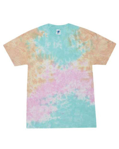 Youth Multi-Color Tie-Dyed T-Shirt 1000Y