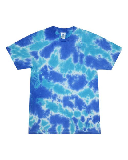 Unisex Multi-Color Tie-Dyed T-Shirt 1000