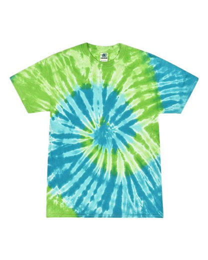 Youth Multi-Color Tie-Dyed T-Shirt 1000Y