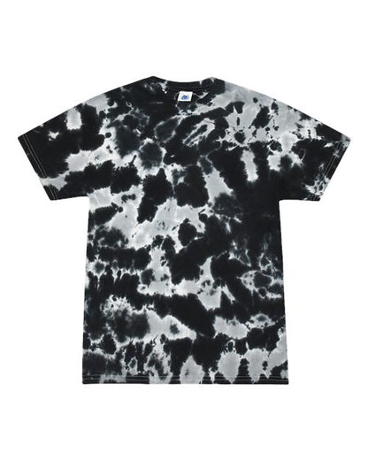 Unisex Multi-Color Tie-Dyed T-Shirt - S