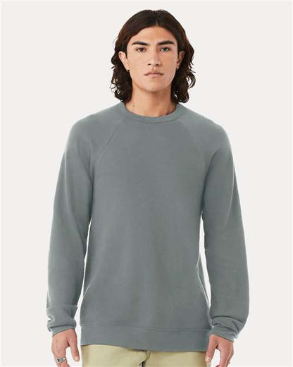 Unisex Sponge Fleece Raglan Crewneck Sweatshirt - XS