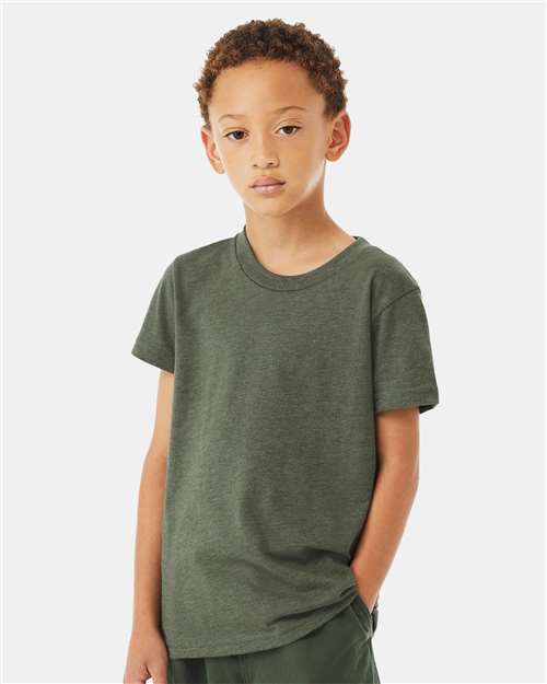 Youth CVC Jersey Tee - L