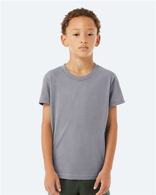Youth CVC Jersey Tee - L