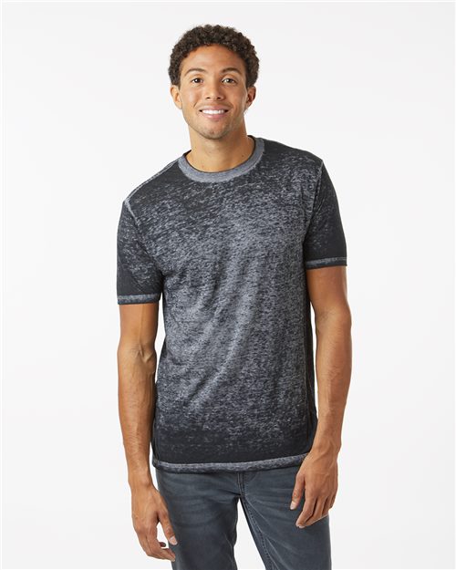 Unisex Acid Wash Burnout T-Shirt