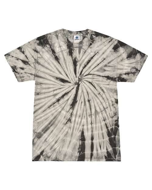 Unisex Multi-Color Tie-Dyed T-Shirt - L