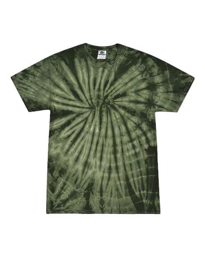 Unisex Multi-Color Tie-Dyed T-Shirt 1000