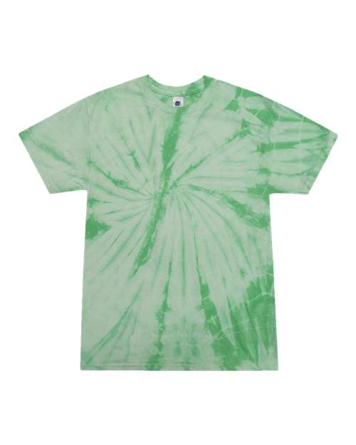 Unisex Multi-Color Tie-Dyed T-Shirt - L