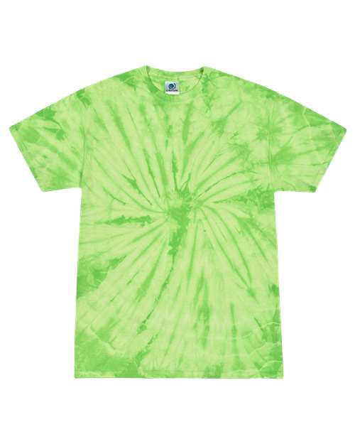 Unisex Multi-Color Tie-Dyed T-Shirt - L
