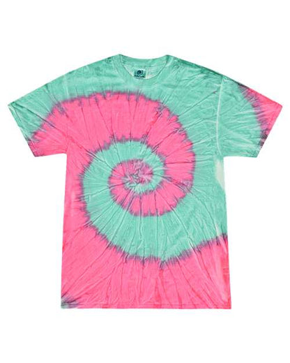 Unisex Multi-Color Tie-Dyed T-Shirt 1000