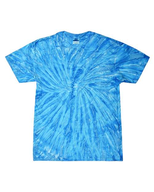 Unisex Multi-Color Tie-Dyed T-Shirt - L