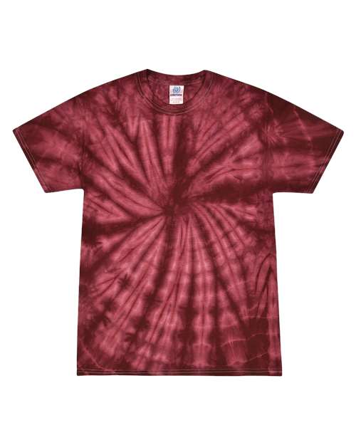 Unisex Multi-Color Tie-Dyed T-Shirt - L