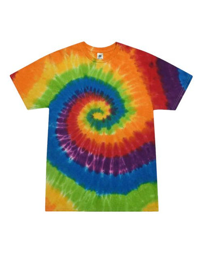 Youth Multi-Color Tie-Dyed T-Shirt 1000Y