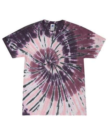 Youth Multi-Color Tie-Dyed T-Shirt 1000Y