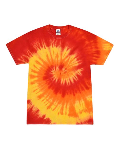 Youth Multi-Color Tie-Dyed T-Shirt 1000Y
