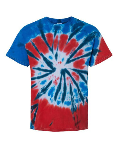 Youth Multi-Color Tie-Dyed T-Shirt 1000Y