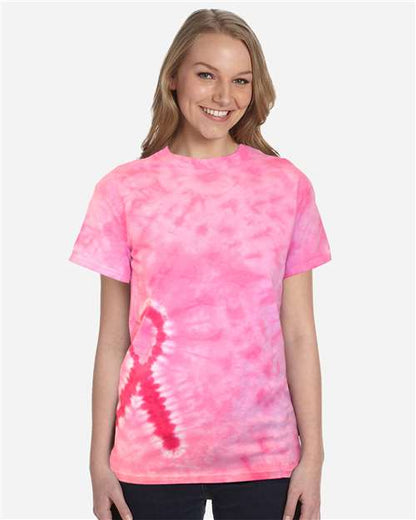 Unisex Shapes Tie-Dyed T-Shirt 1150