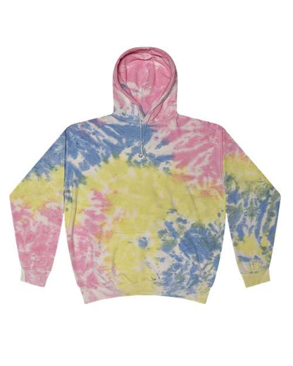 Unisex Tie-Dyed Hooded Sweatshirt - S