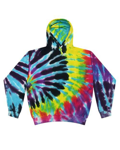 Unisex Tie-Dyed Hooded Sweatshirt - S