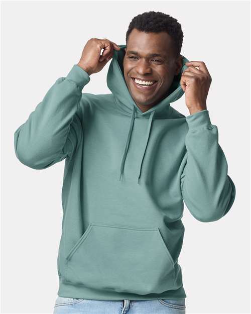 Unisex SoftstyleÂ® Midweight Hooded Sweatshirt - 4XL