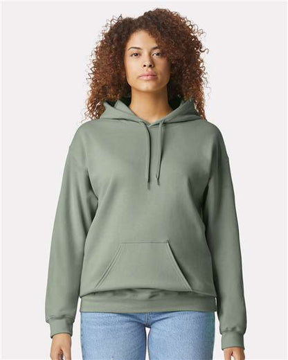 Unisex Softstyle® Midweight Hooded Sweatshirt - S