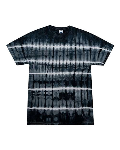 Unisex Multi-Color Tie-Dyed T-Shirt 1000