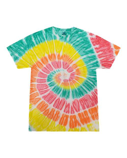 Unisex Multi-Color Tie-Dyed T-Shirt 1000