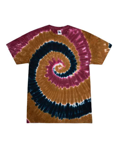 Youth Multi-Color Tie-Dyed T-Shirt 1000Y