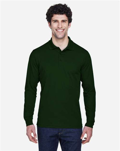 Men's Pinnacle Performance Long Sleeve PiquÃ© Polo
