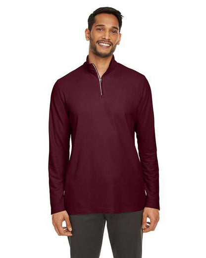 Men's Fusion ChromaSoftâ„¢ Pique Quarter-Zip Pullover