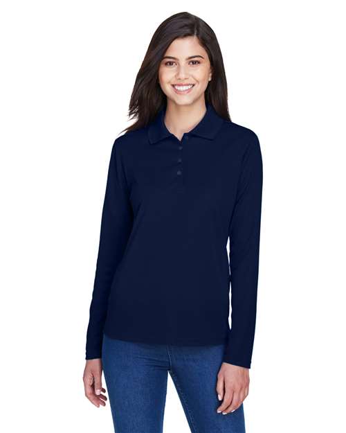 Women's Pinnacle Performance Long Sleeve PiquÃ© Polo