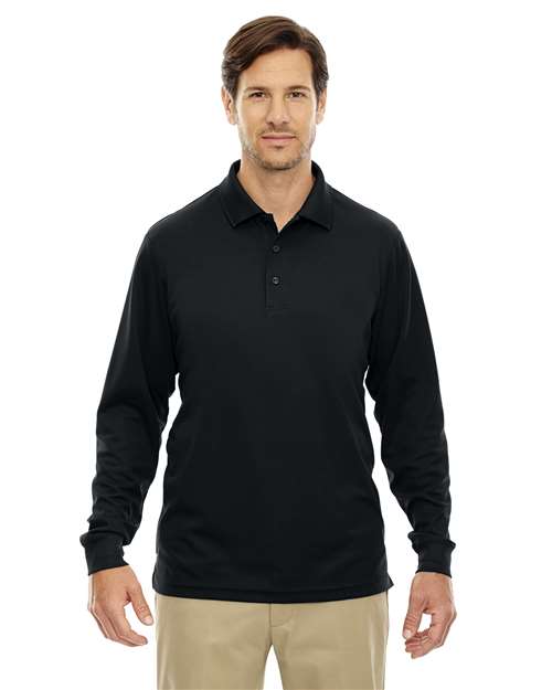 Men's Tall Pinnacle Performance Long Sleeve PiquÃ© Polo