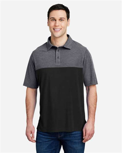 Men's Fusion ChromaSoftâ„¢ Colorblock Polo