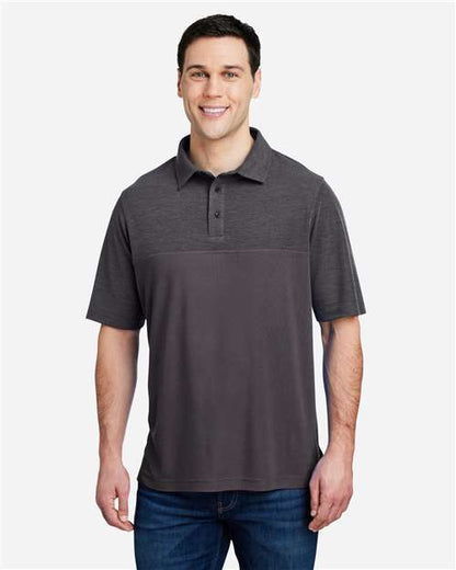 Men's Fusion ChromaSoftâ„¢ Colorblock Polo