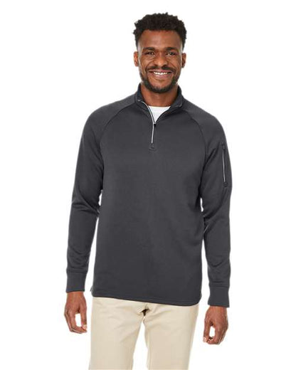 Unisex Fusion ChromaSoftâ„¢ Fleece Quarter-Zip Pullover