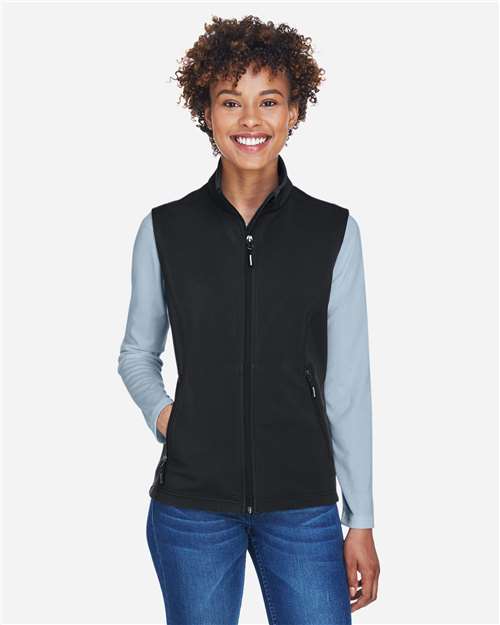 Women's Cruise Two-Layer Fleece Bonded Soft Shell Vest CE701W