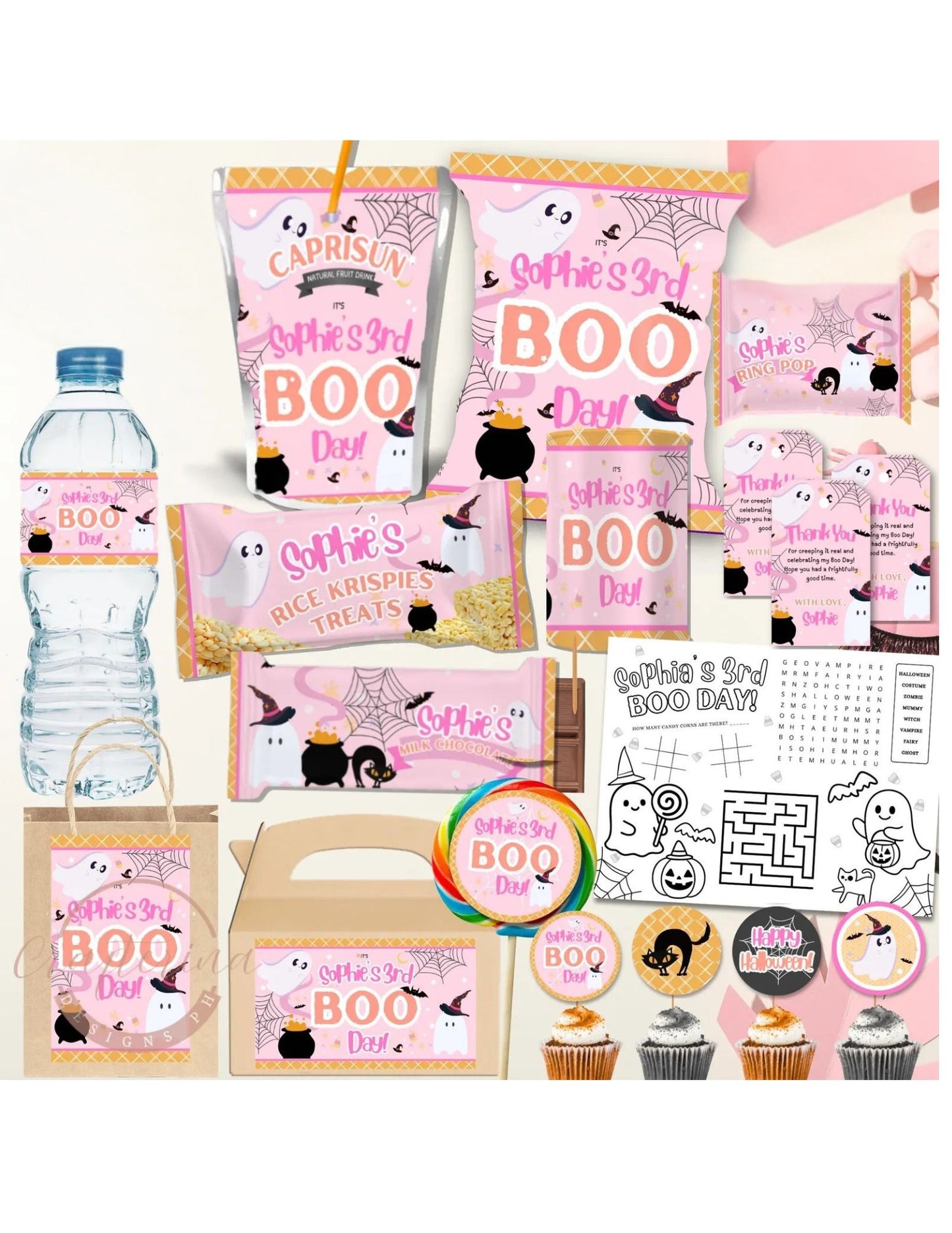 Halloween Birthday Party Favors