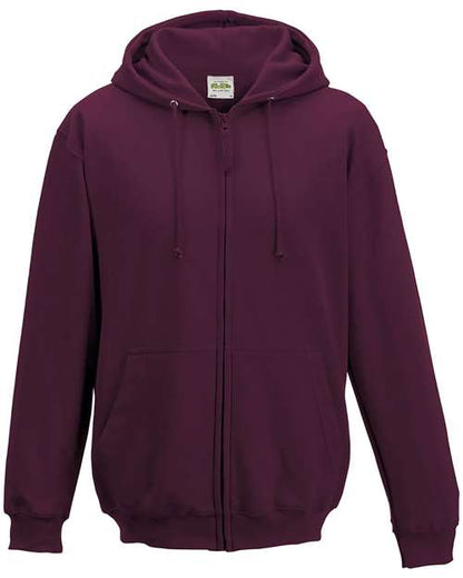 Unisex Midweight College Full-Zip Hooded Sweatshirt JHA050
