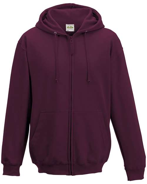 Unisex Midweight College Full-Zip Hooded Sweatshirt JHA050