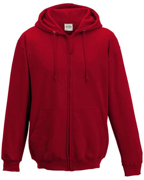 Unisex Midweight College Full-Zip Hooded Sweatshirt JHA050