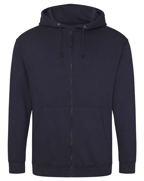 Unisex Midweight College Full-Zip Hooded Sweatshirt JHA050
