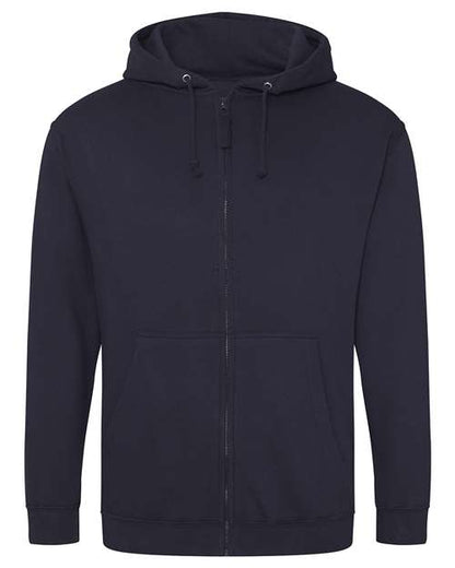 Unisex Midweight College Full-Zip Hooded Sweatshirt JHA050