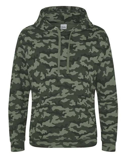 Unisex Camo Hooded Sweatshirt JHA014