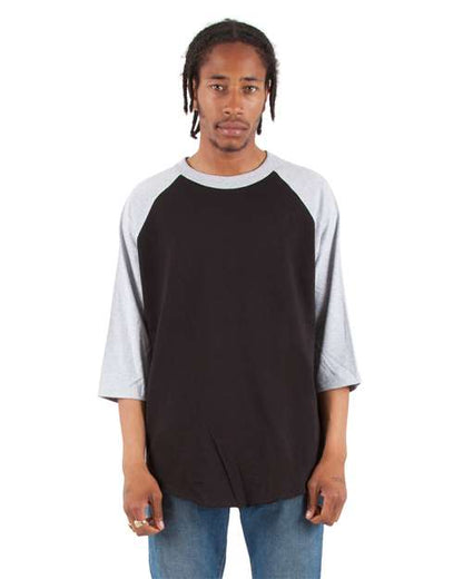 Unisex Three-Quarter Sleeve Raglan T-Shirt SHRAG
