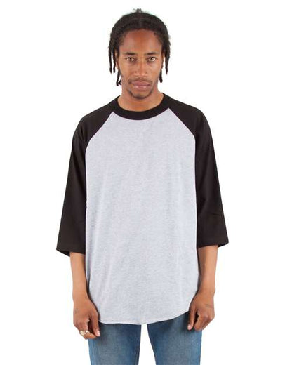 Unisex Three-Quarter Sleeve Raglan T-Shirt SHRAG