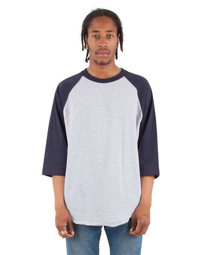 Unisex Three-Quarter Sleeve Raglan T-Shirt SHRAG