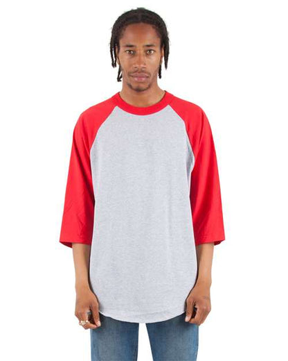 Unisex Three-Quarter Sleeve Raglan T-Shirt SHRAG