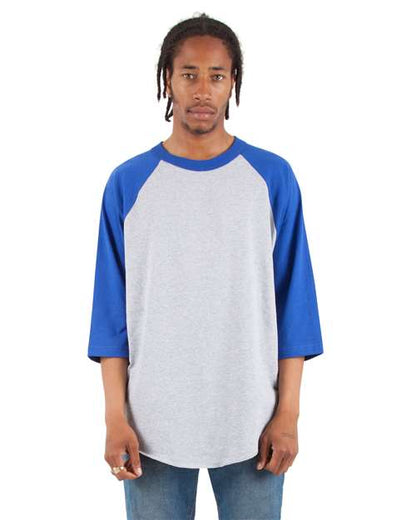 Unisex Three-Quarter Sleeve Raglan T-Shirt SHRAG
