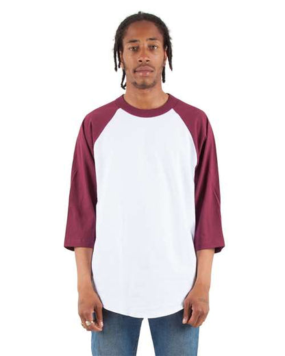 Unisex Three-Quarter Sleeve Raglan T-Shirt SHRAG